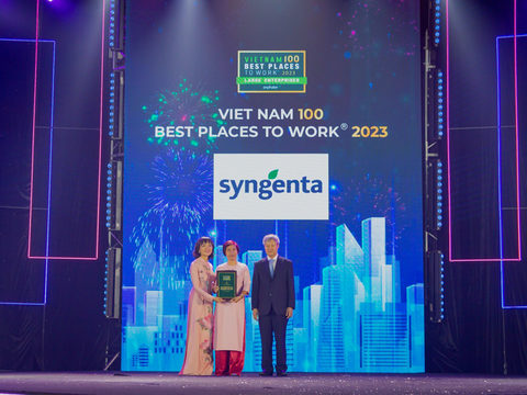 Syngenta Việt Nam được vinh danh là một trong những “Nơi làm việc tốt nhất Việt Nam” năm 2023