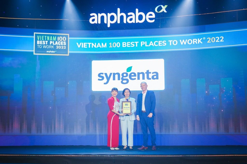 Syngenta được vinh danh Top 100 Nơi làm việc tốt nhất Việt Nam 2022
