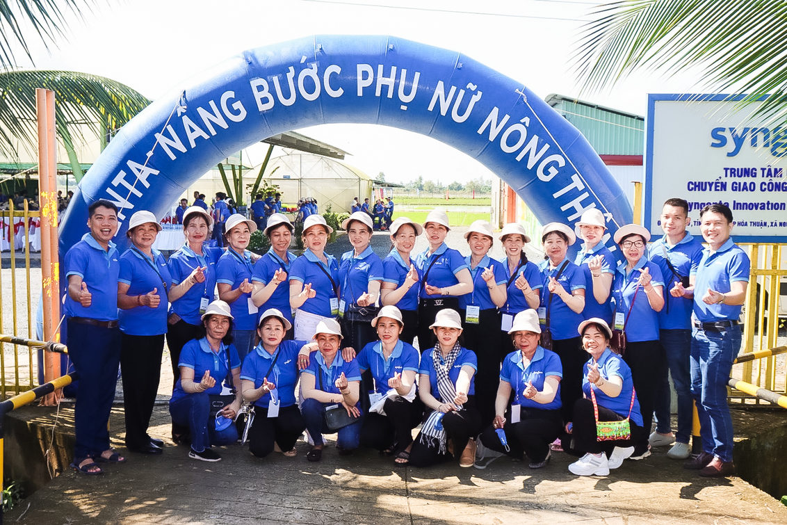 Syngenta đồng hành và nâng bước "Phụ nữ nông thôn" ở Việt Nam