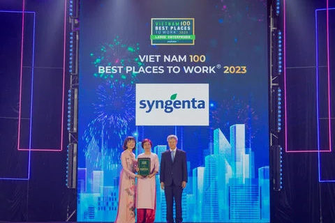Syngenta Việt Nam được vinh danh là một trong những “Nơi làm việc tốt nhất Việt Nam” năm 2023