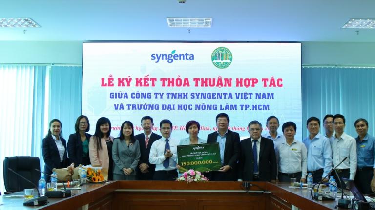SYNGENTA VIỆT NAM HỢP TÁC CÙNG ĐẠI HỌC NÔNG LÂM