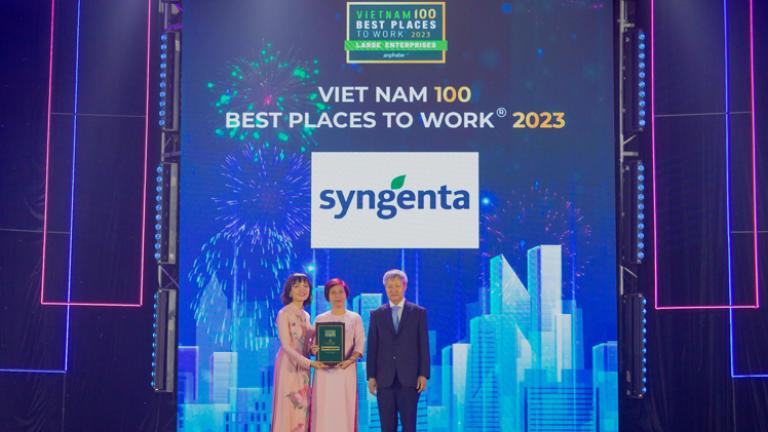 Syngenta Việt Nam được vinh danh là một trong những “Nơi làm việc tốt nhất Việt Nam” năm 2023