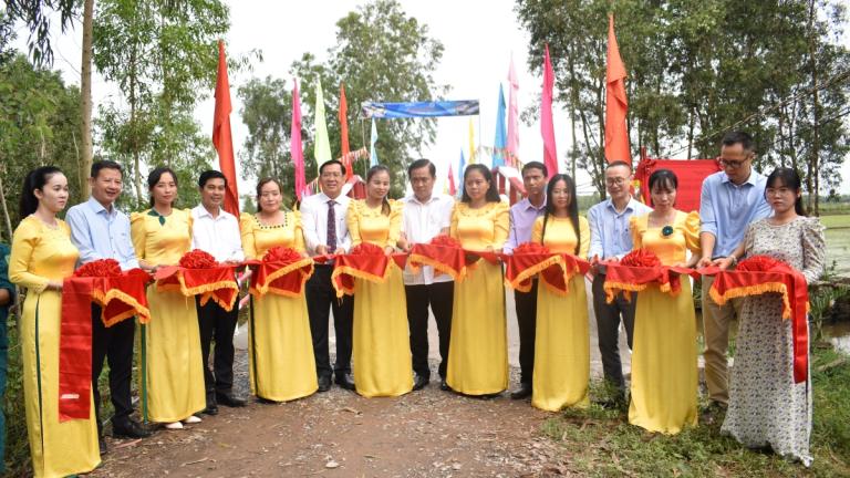 SYNGENTA XÂY THÊM 4 CÂY CẦU CHO NGƯỜI DÂN ĐỒNG BẰNG SÔNG CỬU LONG