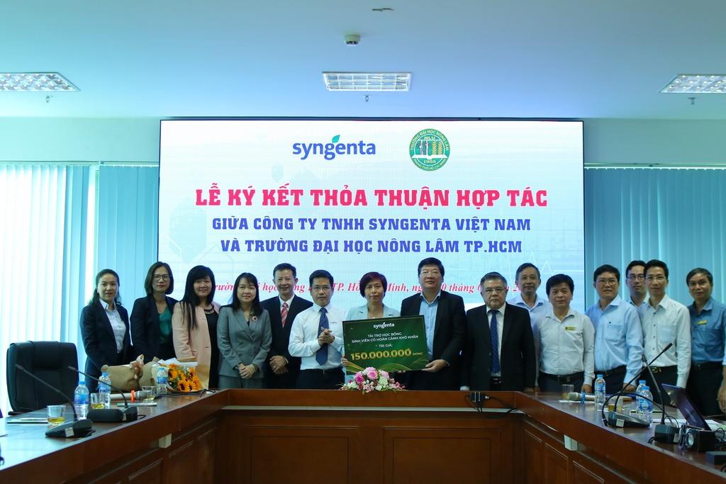 SYNGENTA VIỆT NAM HỢP TÁC CÙNG ĐẠI HỌC NÔNG LÂM
