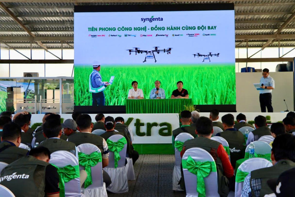 SYNGENTA TỔ CHỨC SỰ KIỆN “TIÊN PHONG CÔNG NGHỆ - ĐỒNG HÀNH CÙNG ĐỘI BAY”