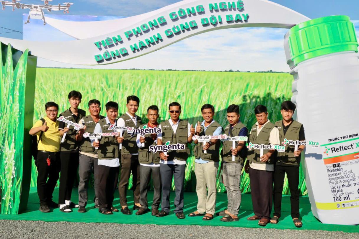 SYNGENTA TỔ CHỨC SỰ KIỆN “TIÊN PHONG CÔNG NGHỆ - ĐỒNG HÀNH CÙNG ĐỘI BAY”